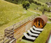 Sauna finlandese esterna Hotel Alpenrose