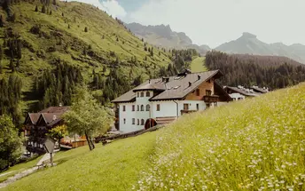 Hotel Alpenrose in Arabba im Sommer
